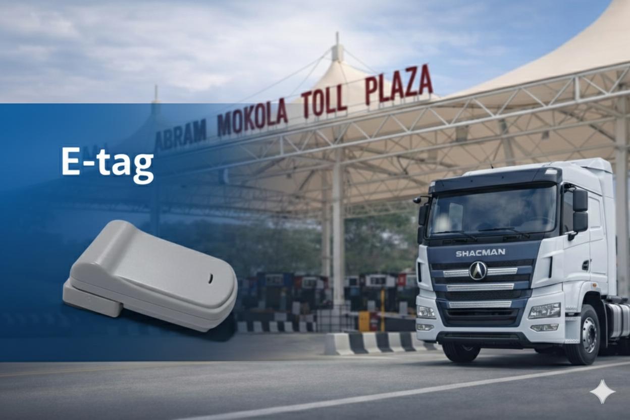 E-Tag device at Abram Mokola Toll Plaza